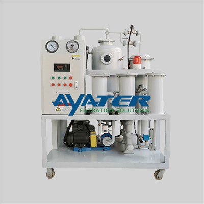 Sistema de purificació d'oli de turbina